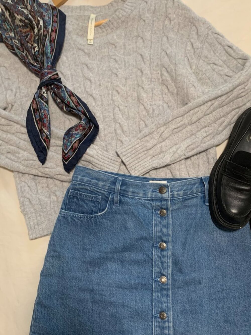 Aritzia Babaton Cableknit sweater